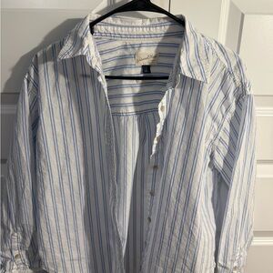 Stripped button down